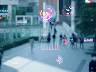 Census abstract image